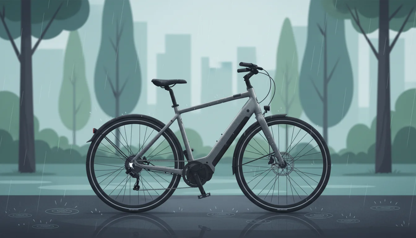 can ebikes be ridden in the rain - featured image for guide